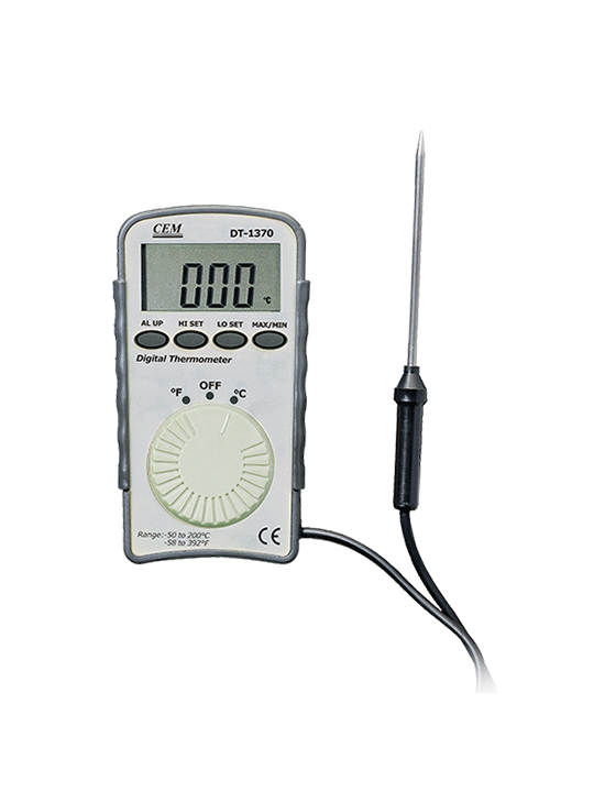 CEM DT-130 Digital Cooking Pocket Thermometer, Digital Instant Read Meat Thermometer Kitchen Cooking Food Candy Thermometer with