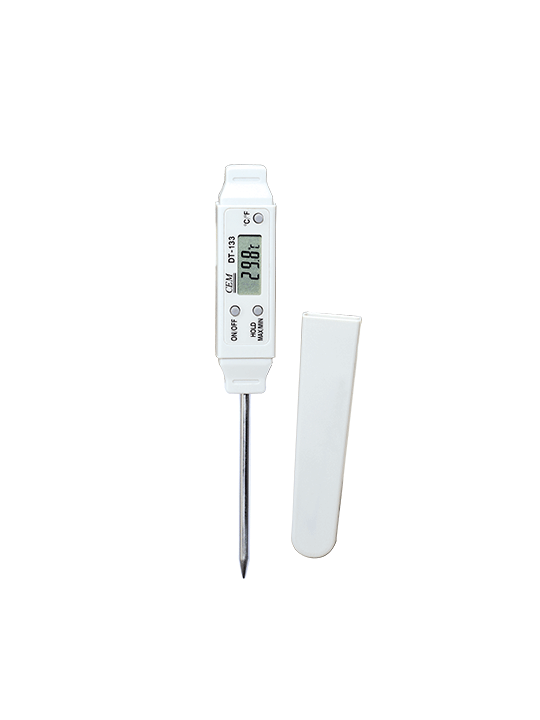 CEM DT-130 Digital Cooking Pocket Thermometer, Digital Instant Read Meat Thermometer Kitchen Cooking Food Candy Thermometer with